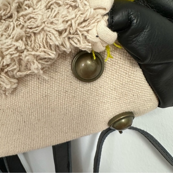 Stanley Street Crossbody Bag Backpack  Multicolor Fuzzy Day to Day Boho Hobo - Picture 6 of 16